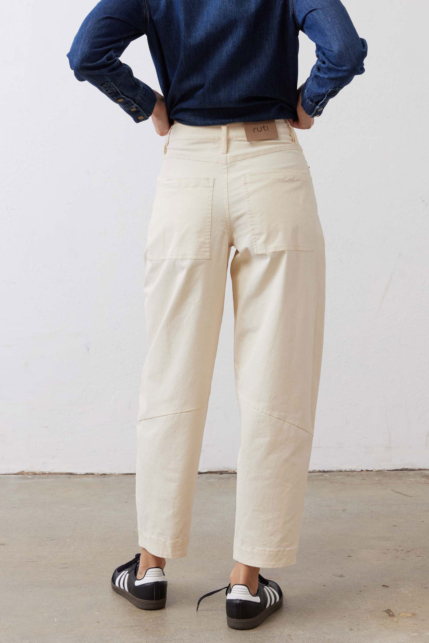 The Slouchy Soft Twill Pants