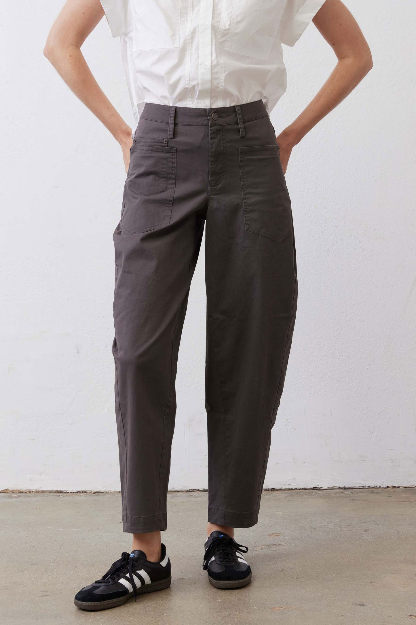 The Slouchy Soft Twill Pants
