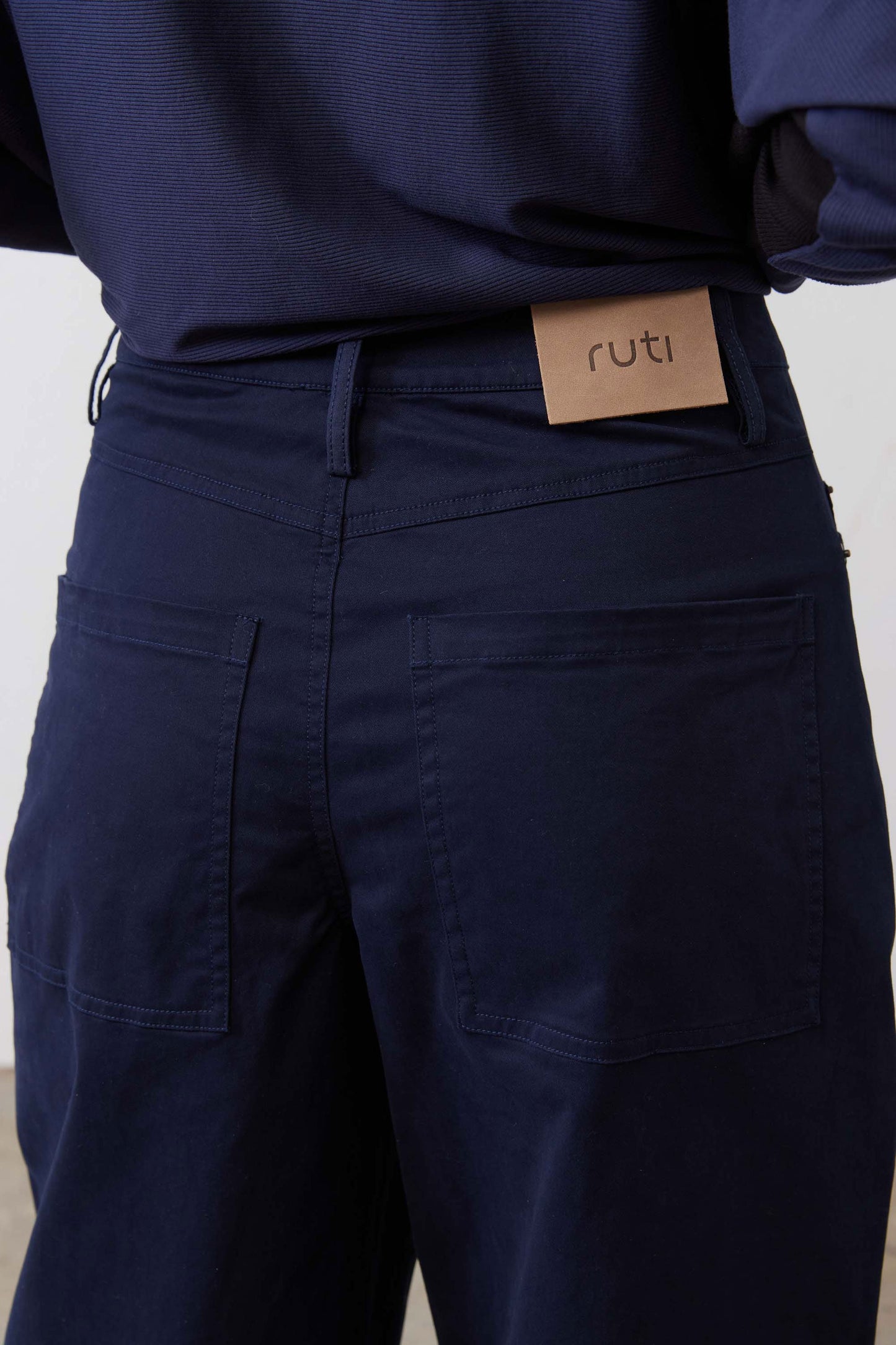 The Slouchy Soft Twill Pants