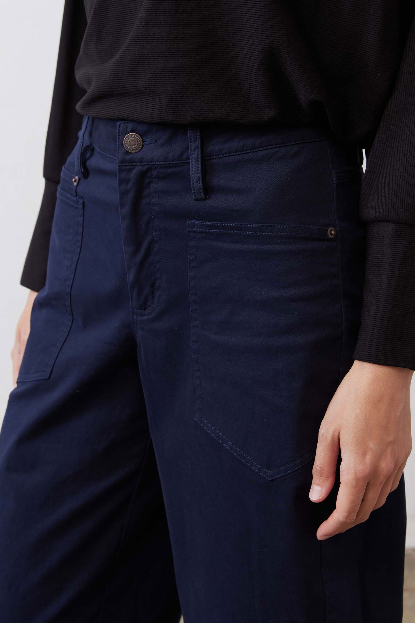 The Slouchy Soft Twill Pants