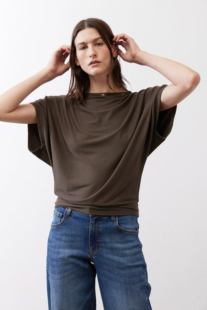 Snapshot Short Sleeve Top