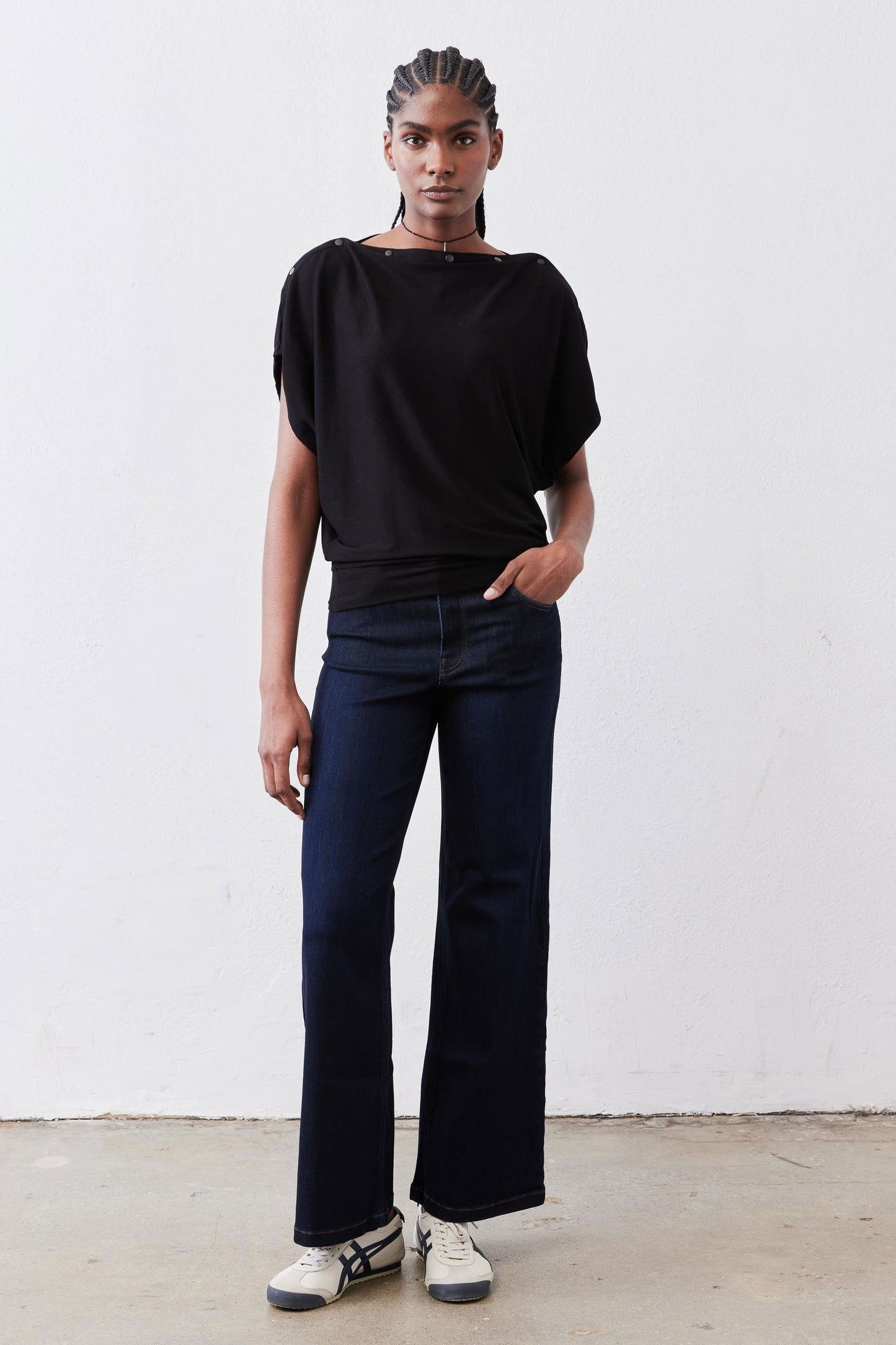 Snapshot Short Sleeve Top