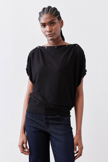 Snapshot Short Sleeve Top