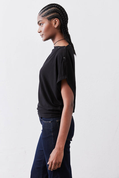 Snapshot Short Sleeve Top