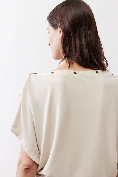 Snapshot Short Sleeve Top