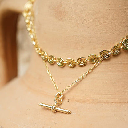 Sol Necklace Layering Set 18ct Gold Plate