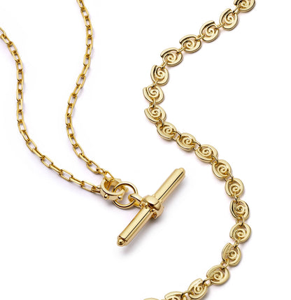 Sol Necklace Layering Set 18ct Gold Plate