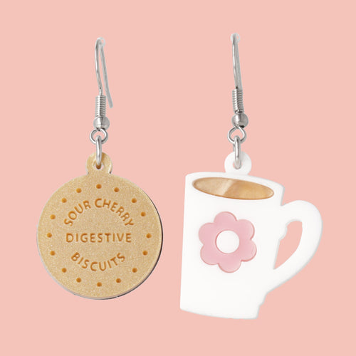 Stick T'Kettle On Earrings