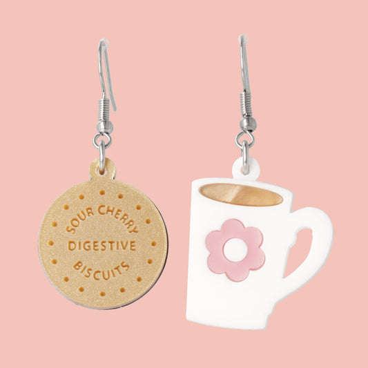 Stick T'Kettle On Earrings