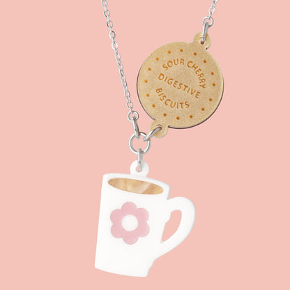 Stick T'Kettle On Necklace