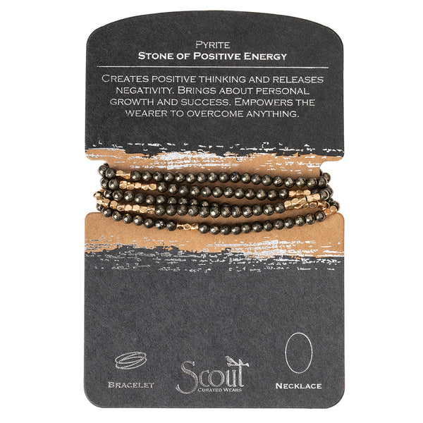 Stone Wrap - Pyrite Stone of Positive Energy