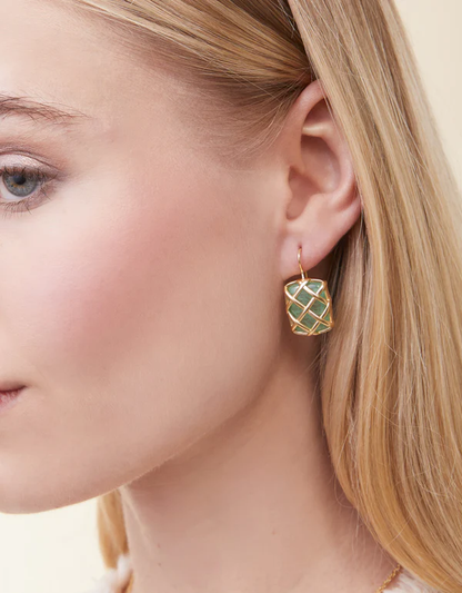 Stonevale Earrings Green