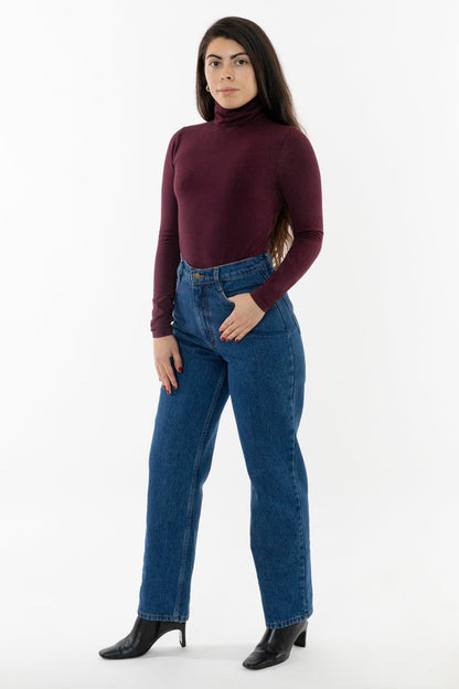 RDNW08 - Straight Leg High Waisted Jean