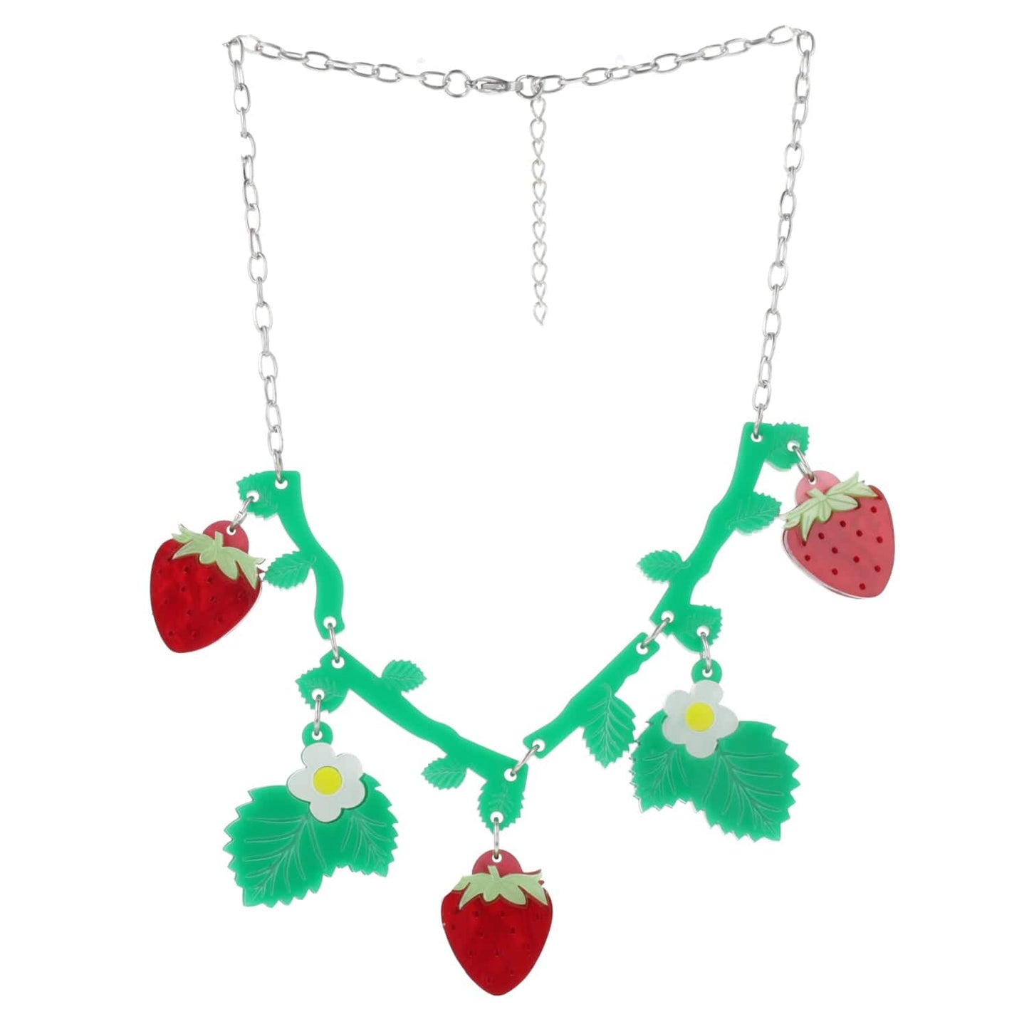 Strawberries On A Summer Evening' Necklace