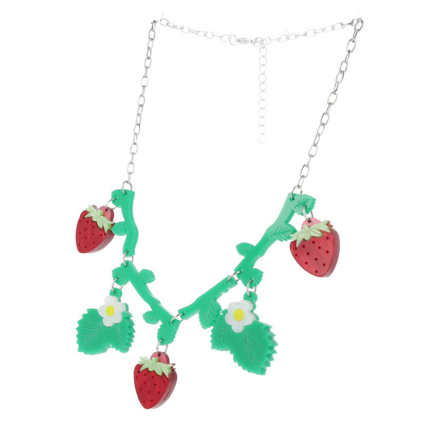 Strawberries On A Summer Evening' Necklace