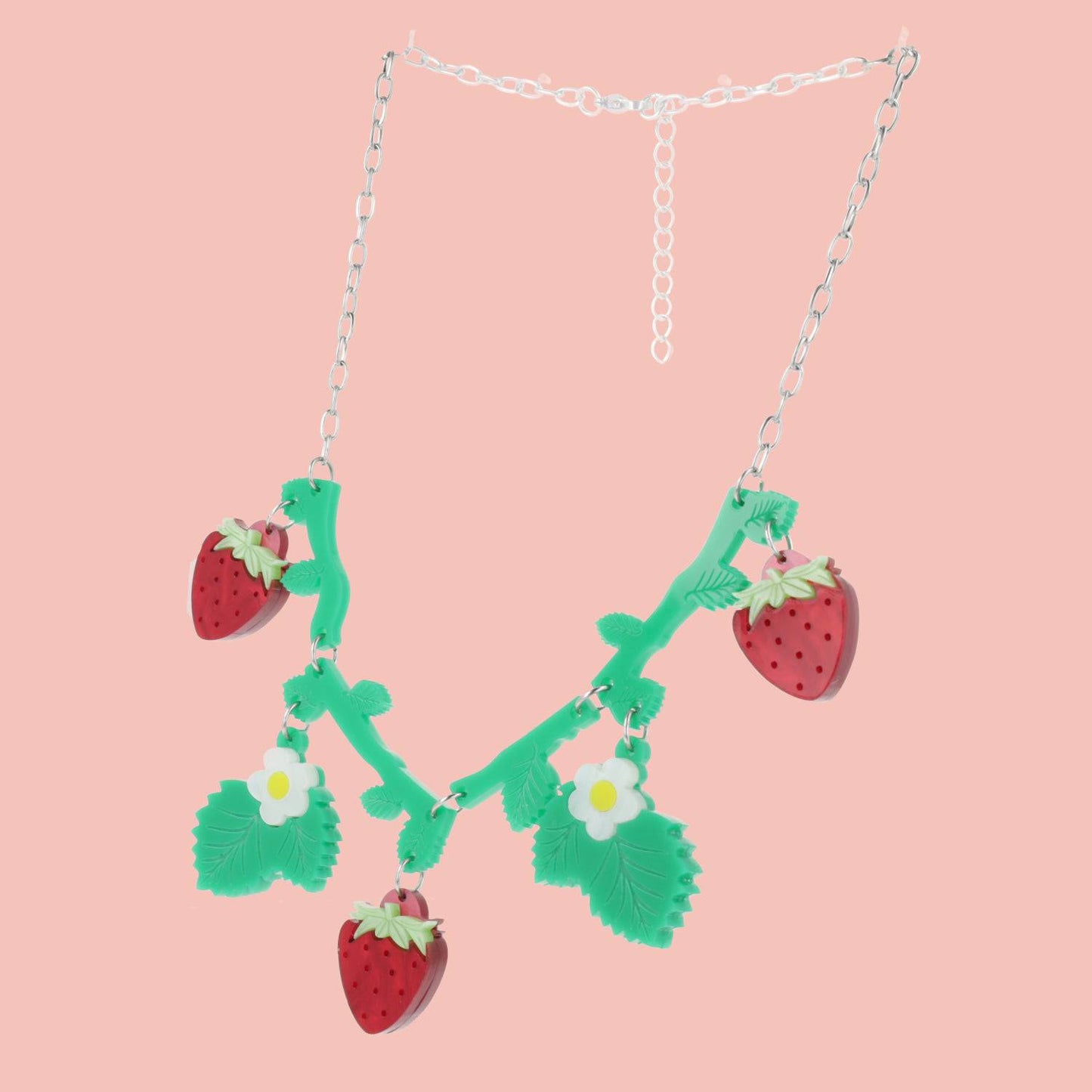 Strawberries On A Summer Evening' Necklace