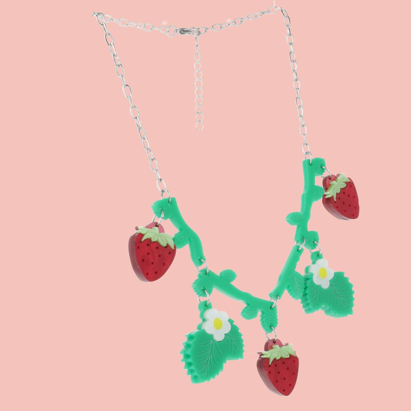 Strawberries On A Summer Evening' Necklace