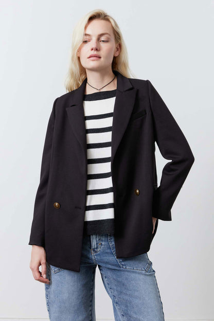 The Stretch Suit Relaxed Double Breasted Blazer