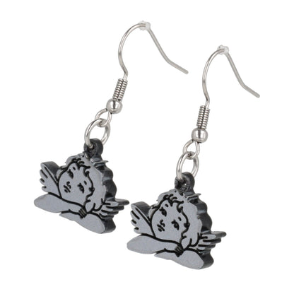 Stupid Cupid Earrings - Silver
