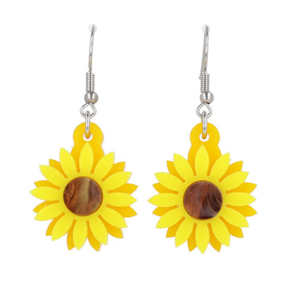 Sunflower Earrings