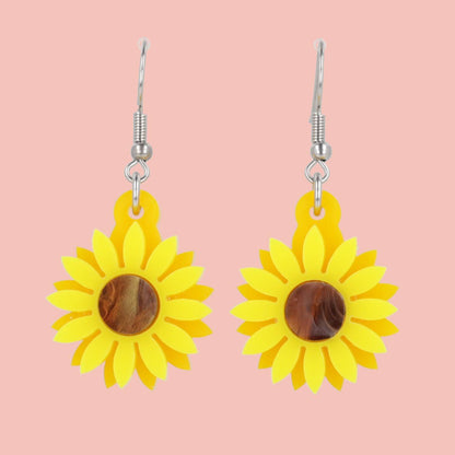 Sunflower Earrings