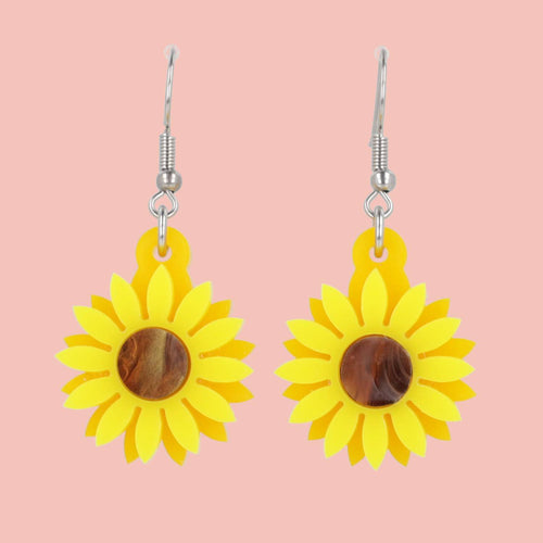 Sunflower Earrings