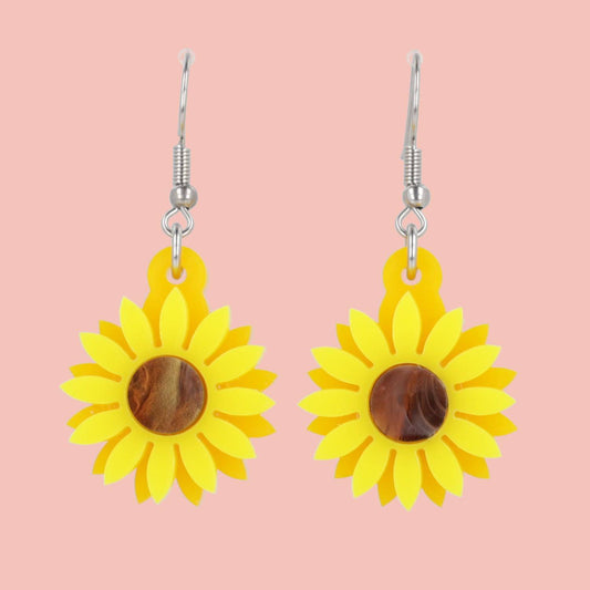 Sunflower Earrings