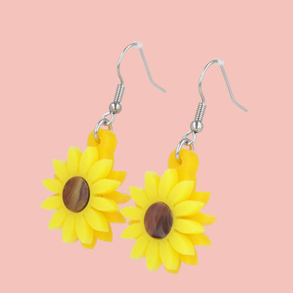 Sunflower Earrings