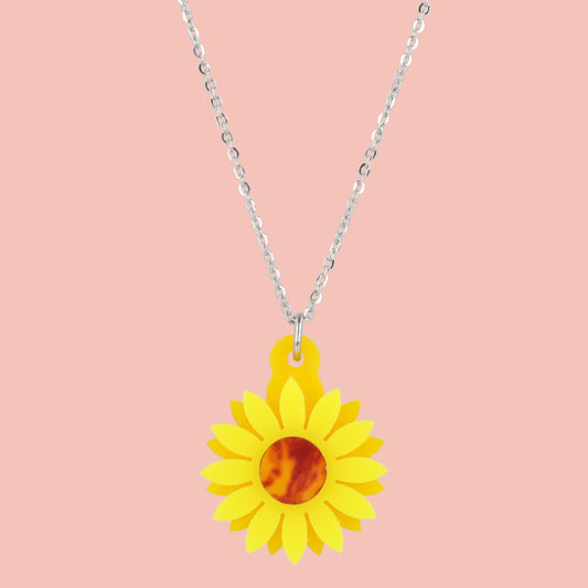 Sunflower Necklace