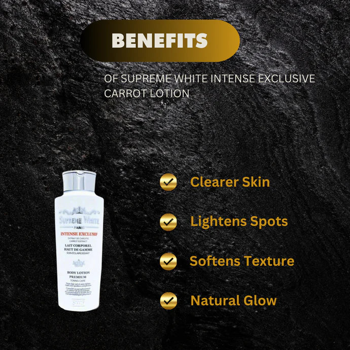 Supreme White Carrot Extract Body Lotion 500ml