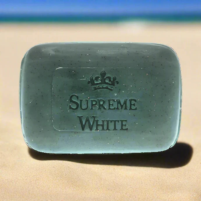 Supreme White Savon Exfoliant Eclaircissant Ambre Et Caviar