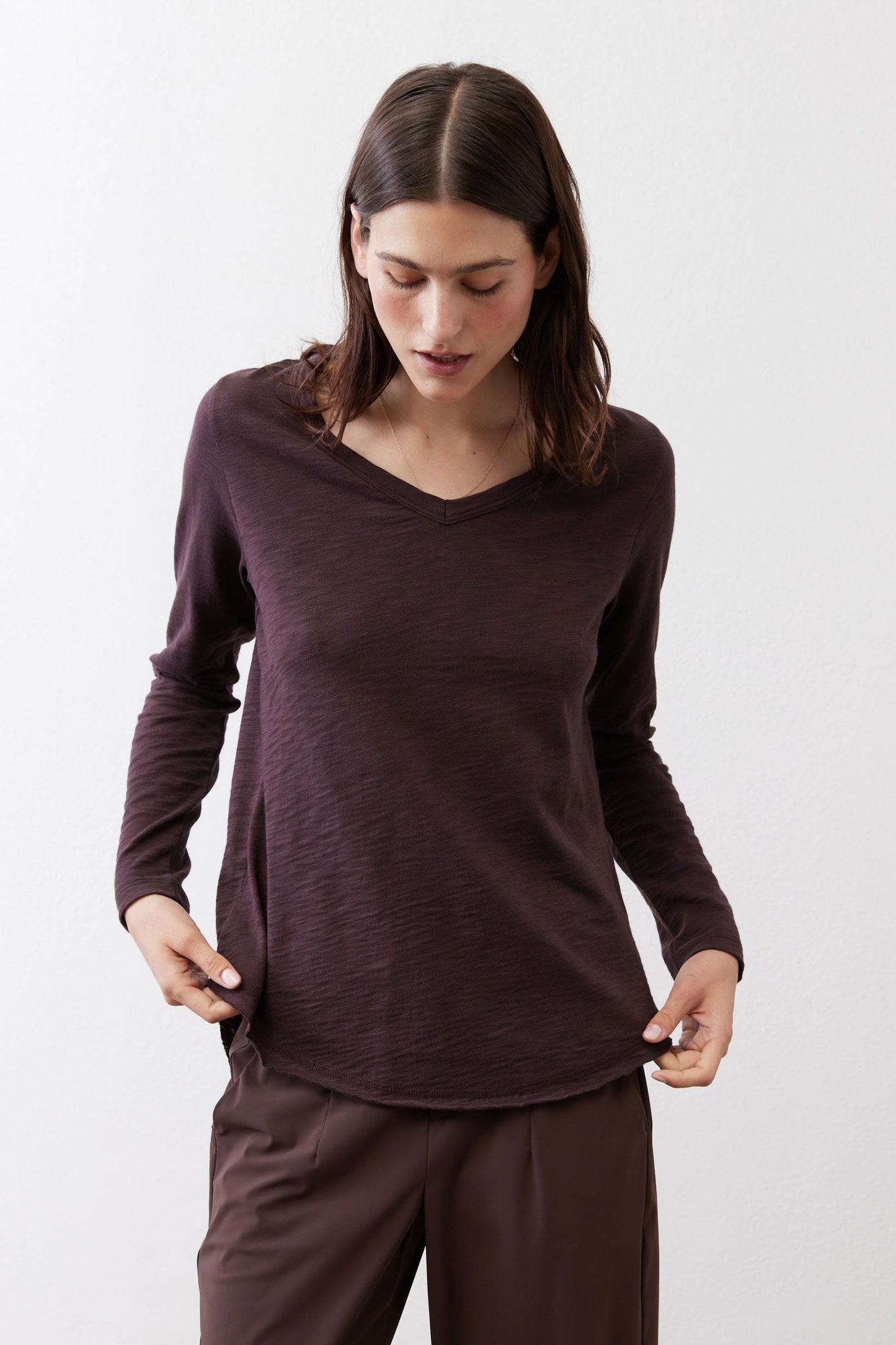Swing V-Neck Top