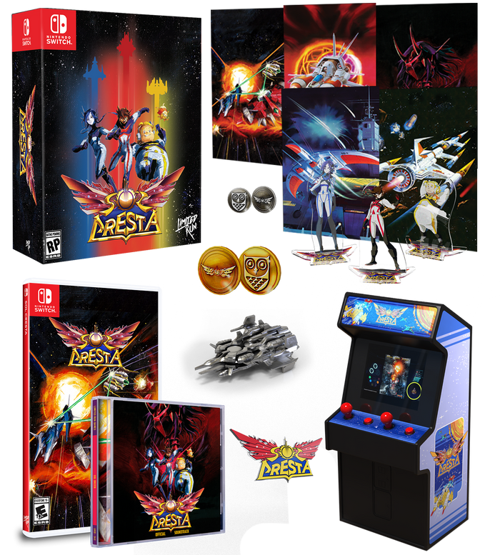Switch Limited Run #141:  SOL CRESTA Dramatic Edition Collector's Package
