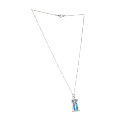 Tardis Necklace