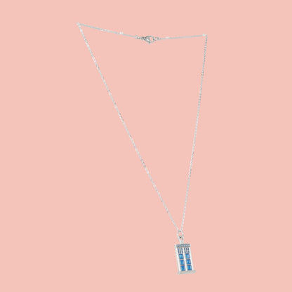 Tardis Necklace