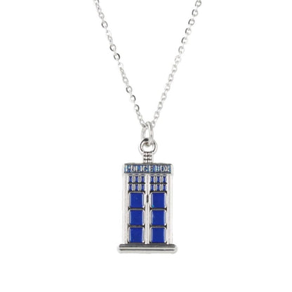 Tardis Necklace