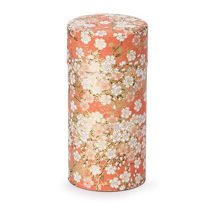 Tea Tin, Kazuko Washi Tin, 2-6 oz