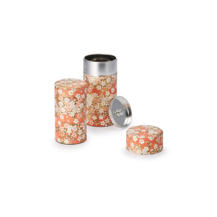Tea Tin, Kazuko Washi Tin, 2-6 oz
