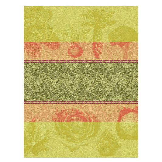 Tea Towel, Cabbage Garden, Green