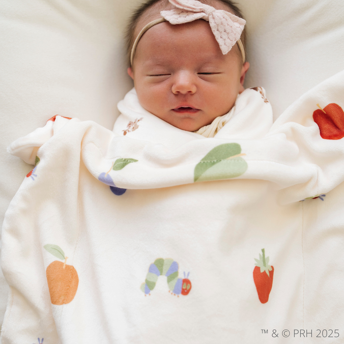 THE VERY HUNGRY CATERPILLAR™ MINKY STRETCH LUXE BLANKETS