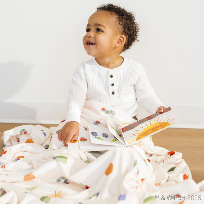 THE VERY HUNGRY CATERPILLAR™ MINKY STRETCH LUXE BLANKETS