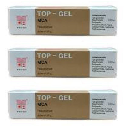 Top Gel Fast Action cream 30g / 1oz (3 PACK) RoyalGlow Organics