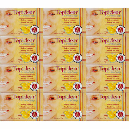 Copy of Topiclear Lemon Soap 3 oz/85 g (6 PACK) Topiclear