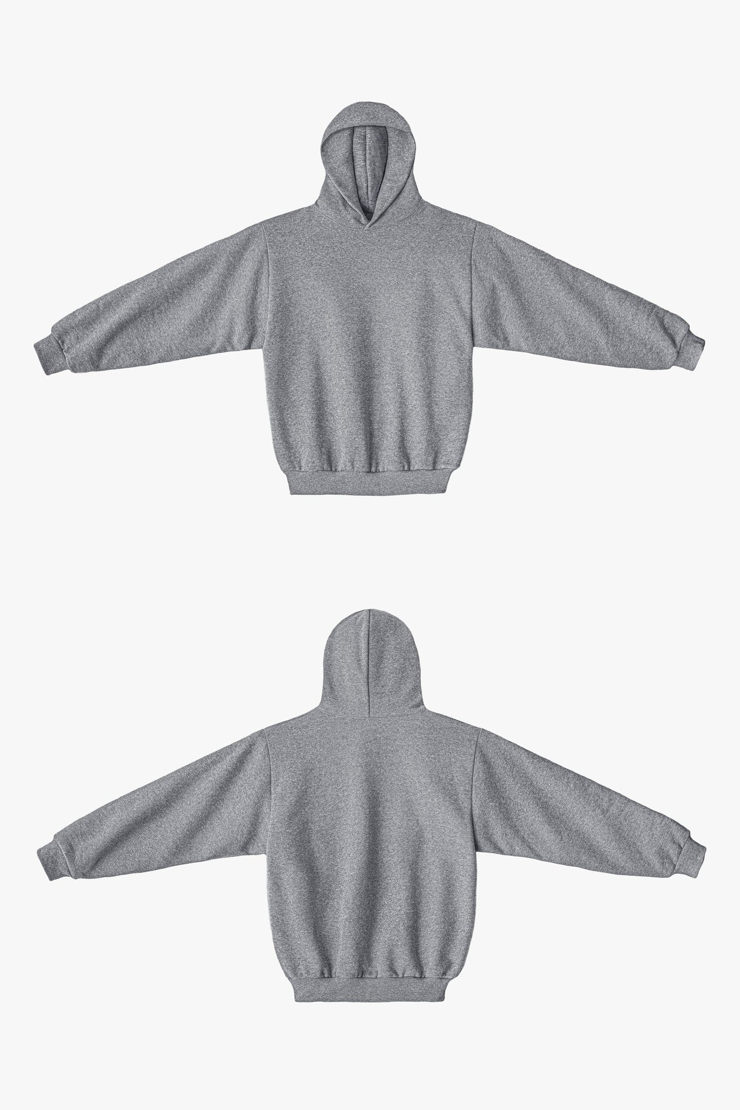 TRF09 - 12 oz. Tri-Blend Gabardine Fleece Hoodie