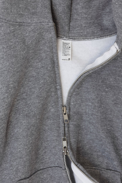 TRF10 - 12 oz. Tri-Blend Gabardine Fleece Waist Length Pull Zip Hoodie