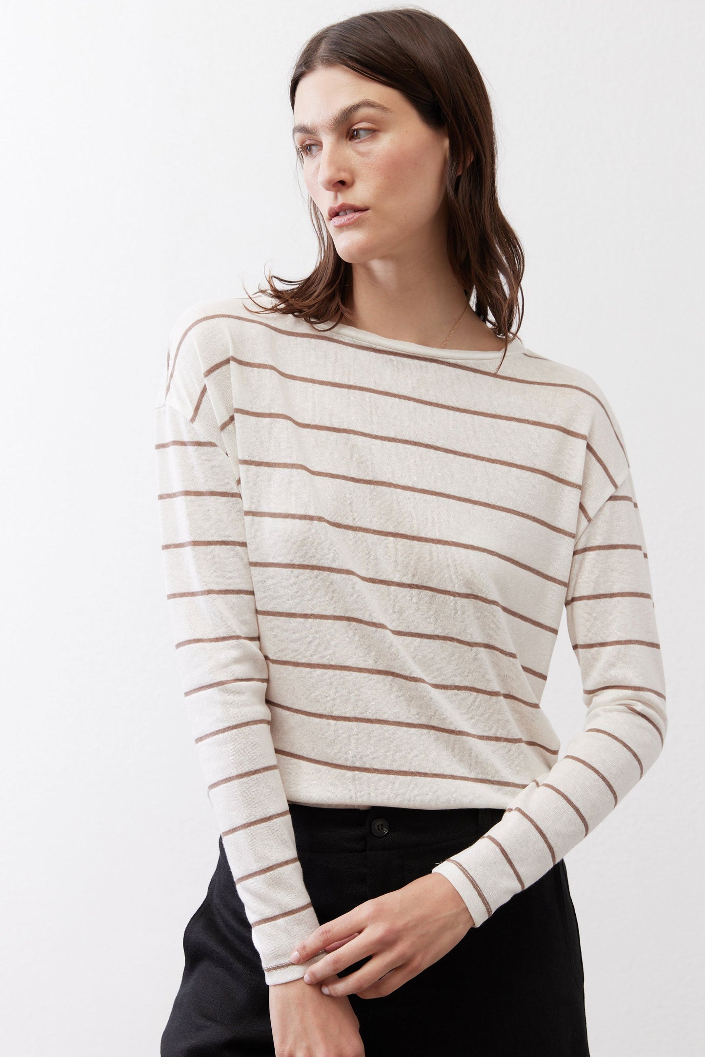 Essential Top With Buttons In The Back
