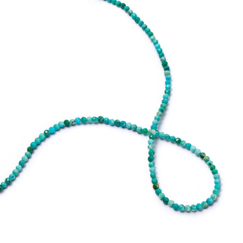 Turquoise Mini Beaded Necklace