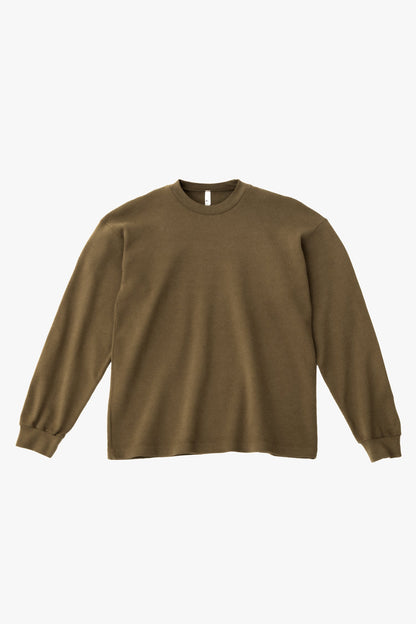 TX407GD Mix - Long Sleeve Heavy Thermal Crew Neck