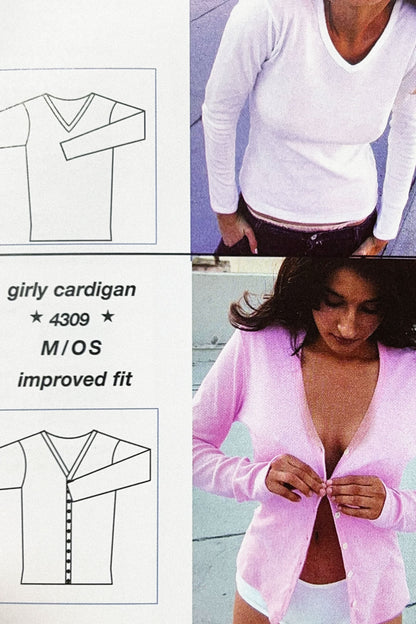 FR0114 - Flex Rib V Neck Button Up Top