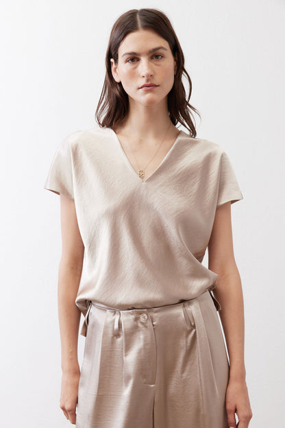 Up The Ante V-Neck Top
